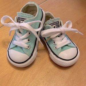 Converse Mint toddler sz 3
